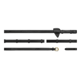 Dy'on Collection 5/8" Hunter Reins with 7 Leather Loops - Equiluxe Tack