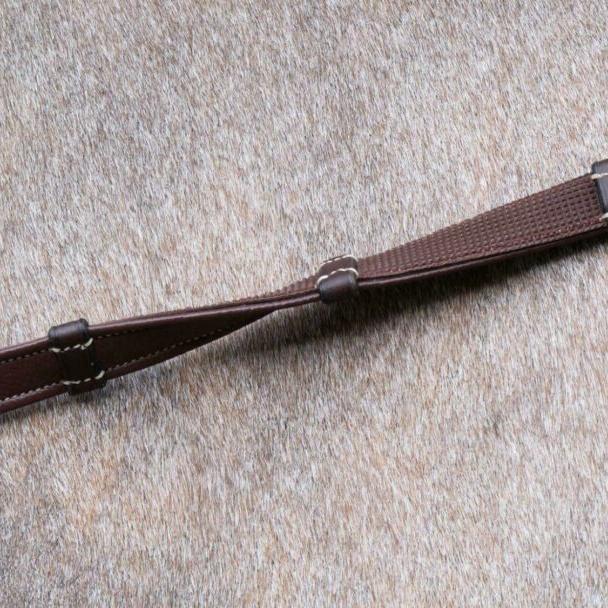 Dy'on Collection 5/8" Hunter Reins with 7 Leather Loops - Equiluxe Tack