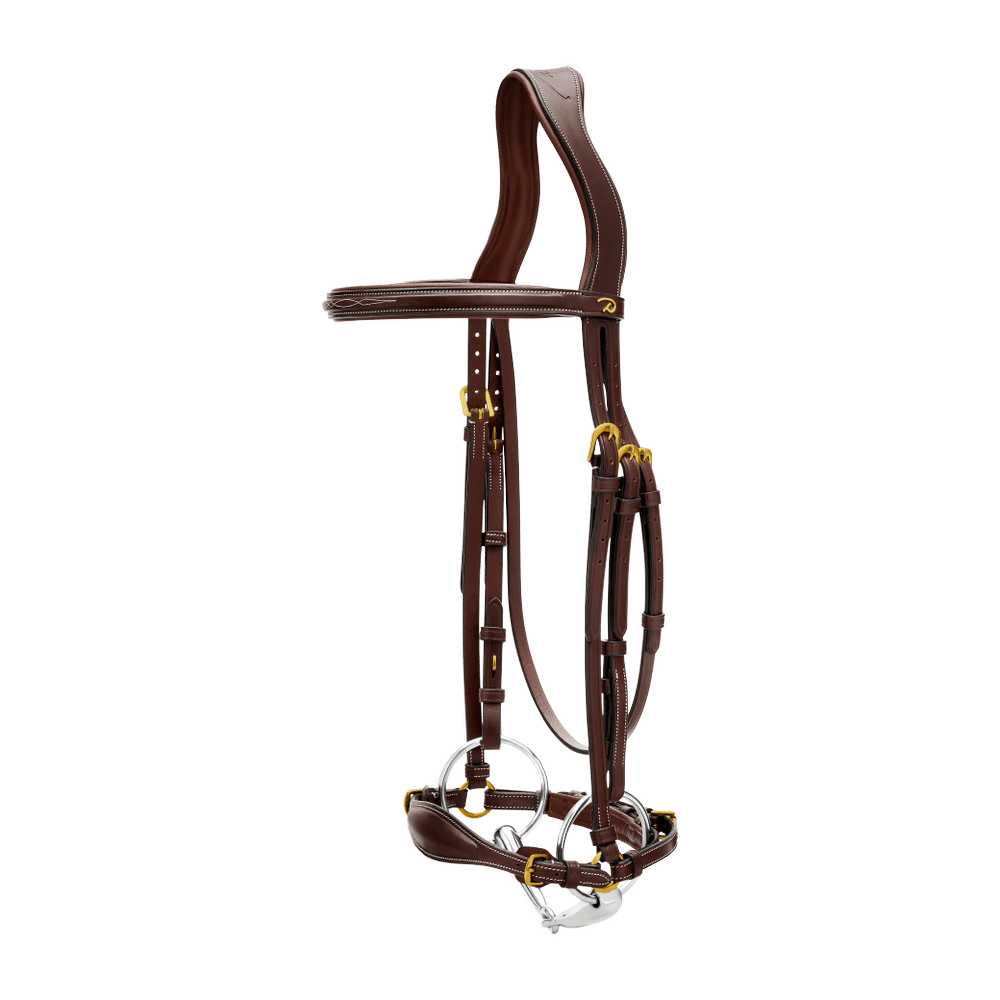 Dy'on Collection Adjustable Drop Noseband Bridle - Equiluxe Tack
