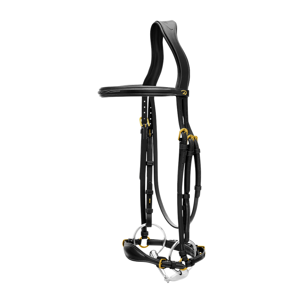 Dy'on Collection Adjustable Drop Noseband Bridle - Equiluxe Tack