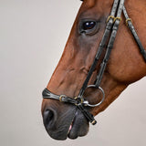 Dy'on Collection Adjustable Drop Noseband Bridle - Equiluxe Tack