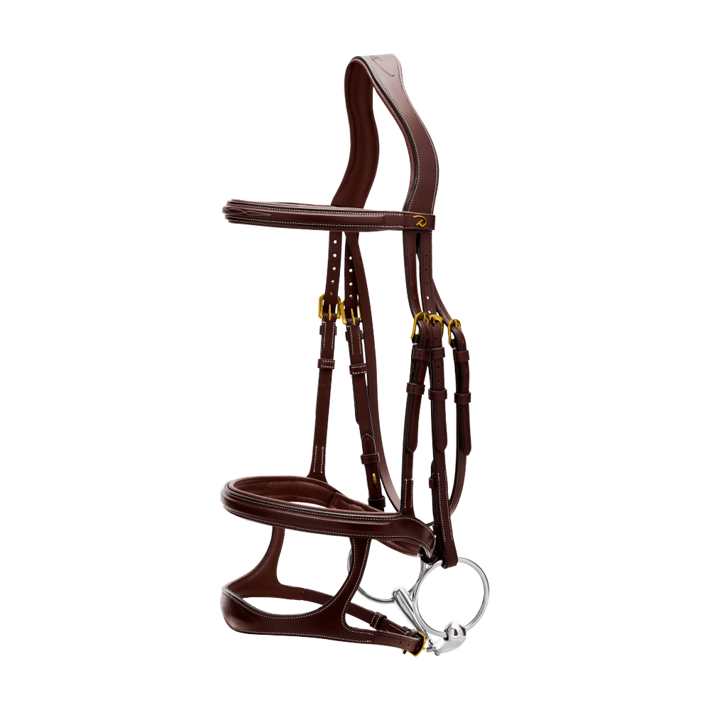 Dy'on Collection Double Noseband Bridle - Equiluxe Tack