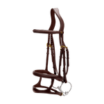Dy'on Collection Double Noseband Bridle - Equiluxe Tack