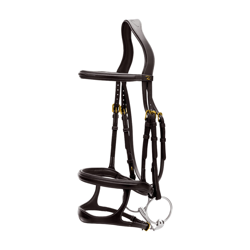 Dy'on Collection Double Noseband Bridle - Equiluxe Tack