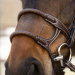 Dy'on Collection Double Rope Leather Covered Noseband - Equiluxe Tack