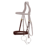 Dy'on D Collection Anatomic Noseband Without Flash - Equiluxe Tack