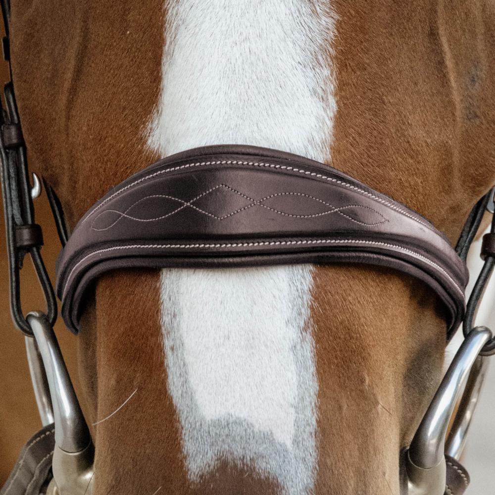 Dy'on D Collection Anatomic Noseband Without Flash - Equiluxe Tack