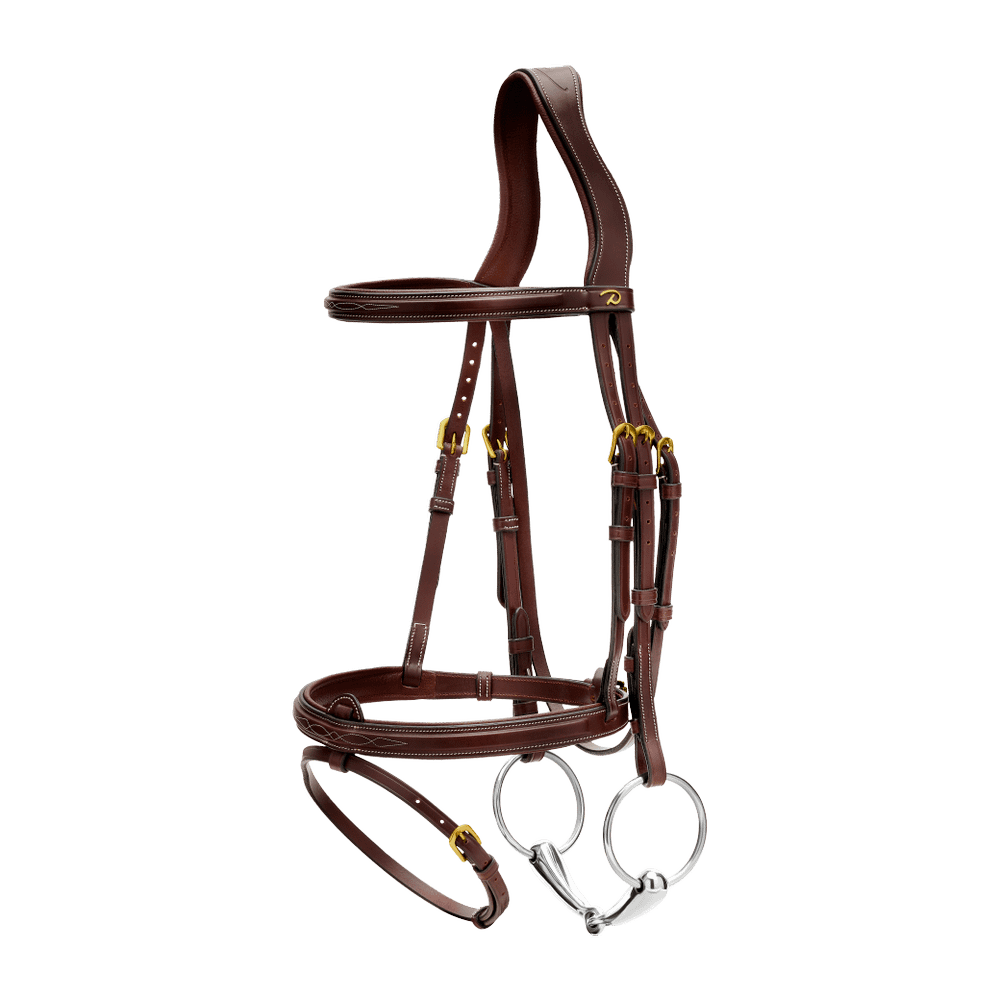 Dy'on D Collection Flash Noseband Bridle - Equiluxe Tack