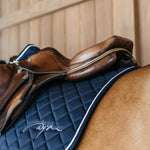 Dy'on Diamond Saddle Pad Jumping - Navy - Dy'on - Equiluxe Tack