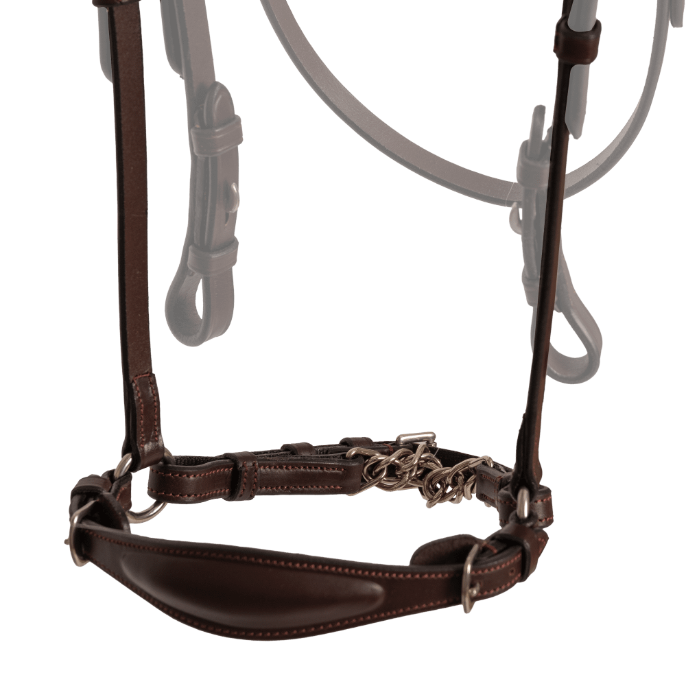 Dy'on Drop Noseband With Chains New English Collection - Equiluxe Tack