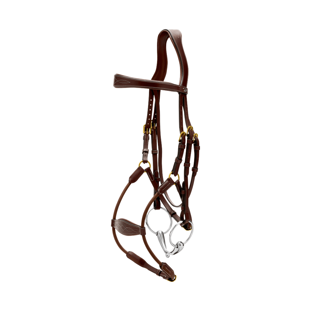 Dy'on Elastic Hybrid Noseband Bridle Cob - Equiluxe Tack