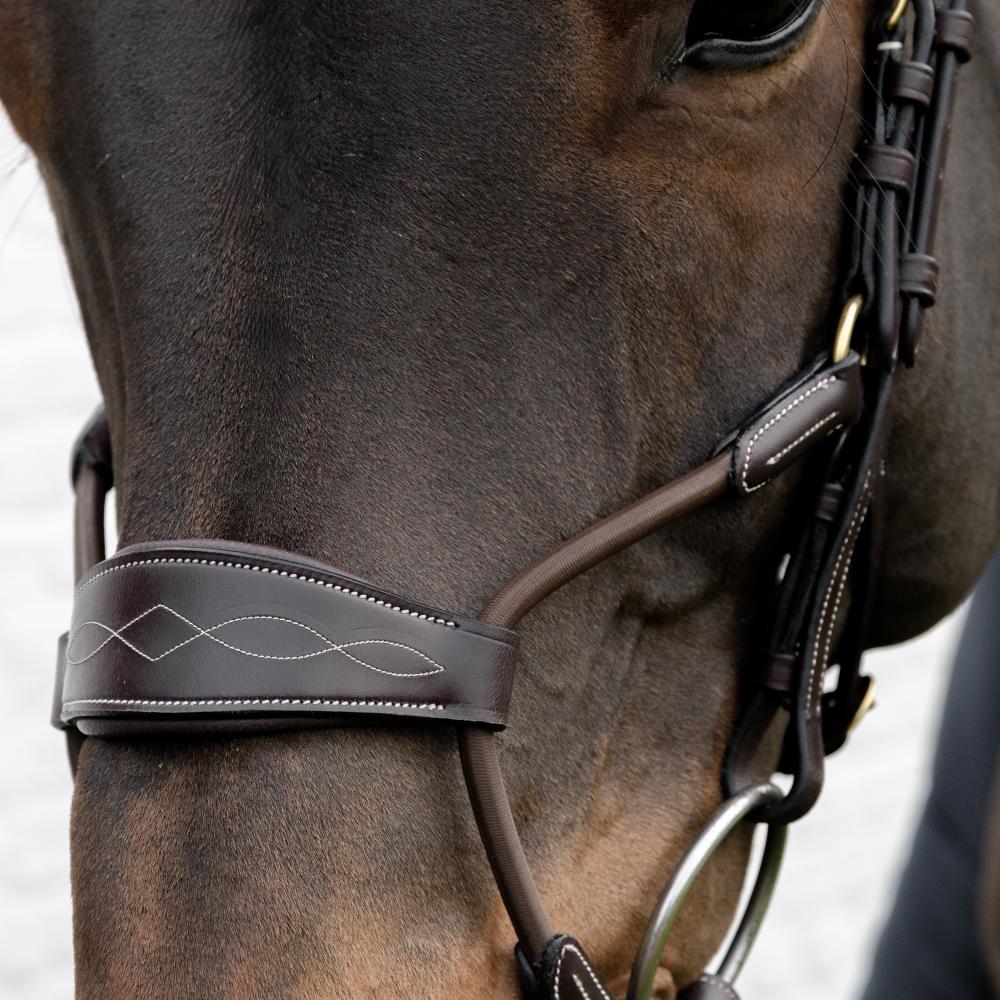 Dyon Elastic Hybrid Noseband Cob - Equiluxe Tack