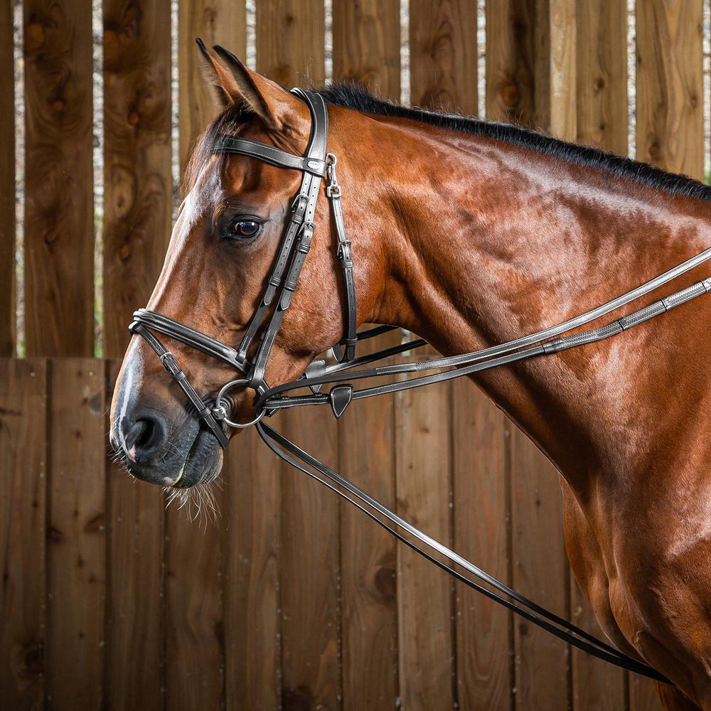 Dy'on Hunter Draw Reins 1/2" - Equiluxe Tack