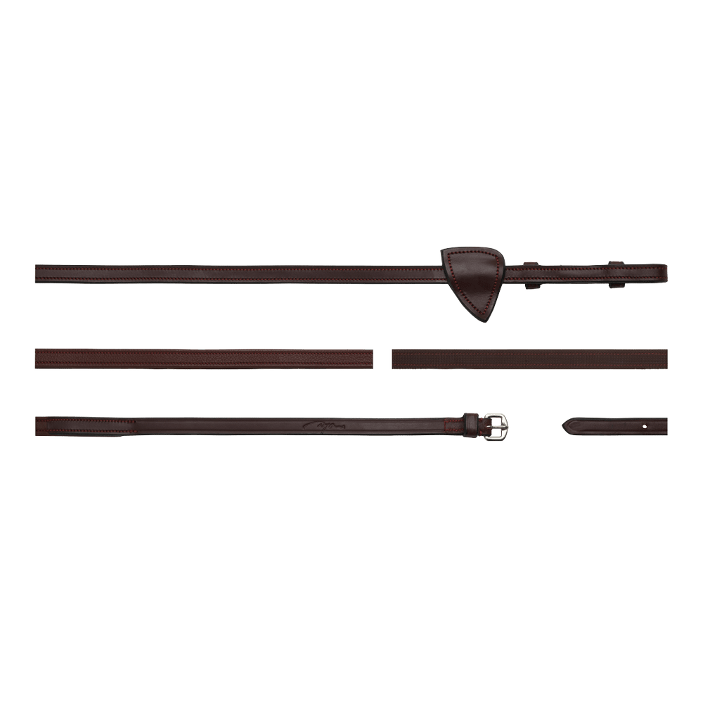 Dy'on New English Collection 1/2" Hunter Reins - Equiluxe Tack