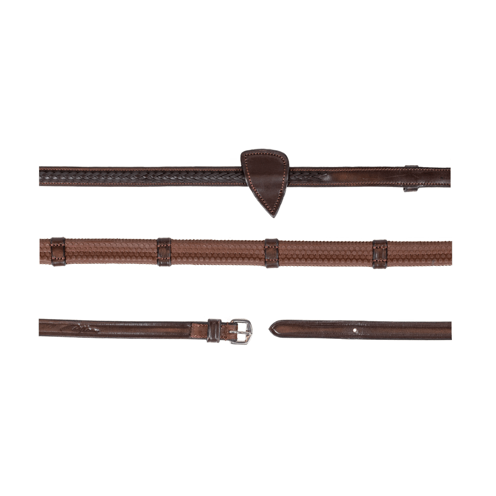 Dy'on New English Collection 1/2" Rubber Reins - Equiluxe Tack