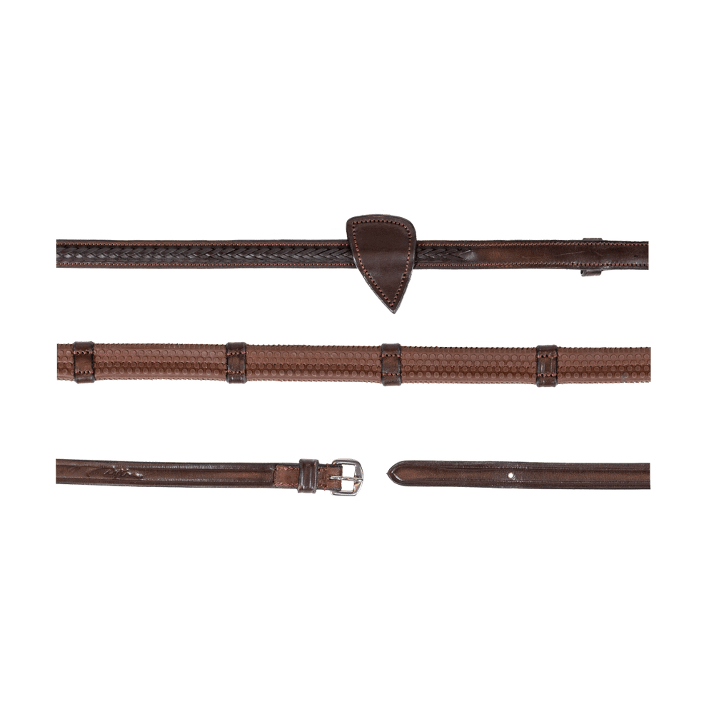 Dy'on New English Collection 1/2" Rubber Reins - Equiluxe Tack
