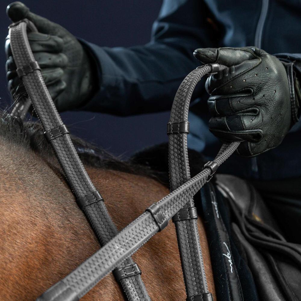 Dy'on New English Collection 1/2" Rubber Reins - Equiluxe Tack