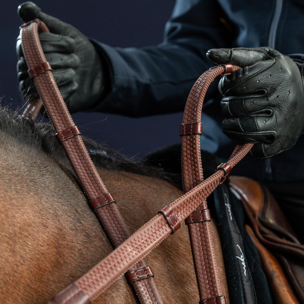 Dy'on New English Collection 1/2" Rubber Reins - Equiluxe Tack