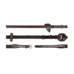 Dy'on New English Collection 5/8" Adjustable Reins - Equiluxe Tack
