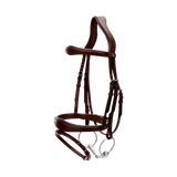 Dy'on New English Collection Anatomic Flash Noseband Bridle - Equiluxe Tack