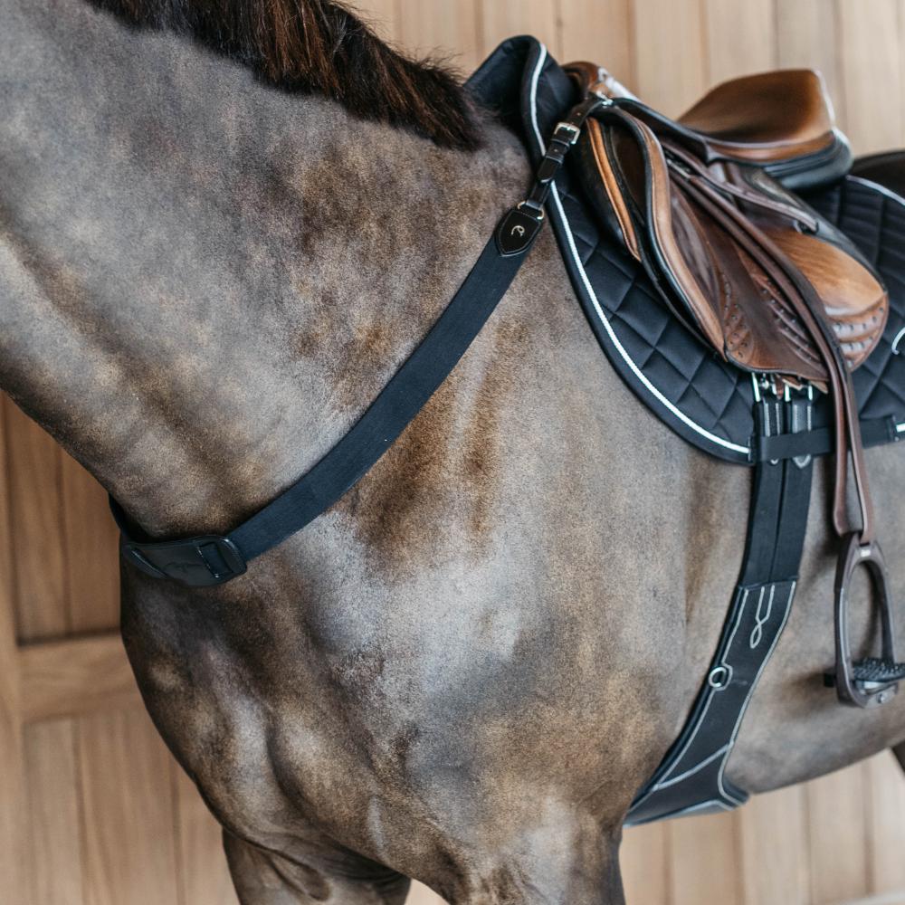 Dy'on New English Collection Elastic Breastplate - Equiluxe Tack