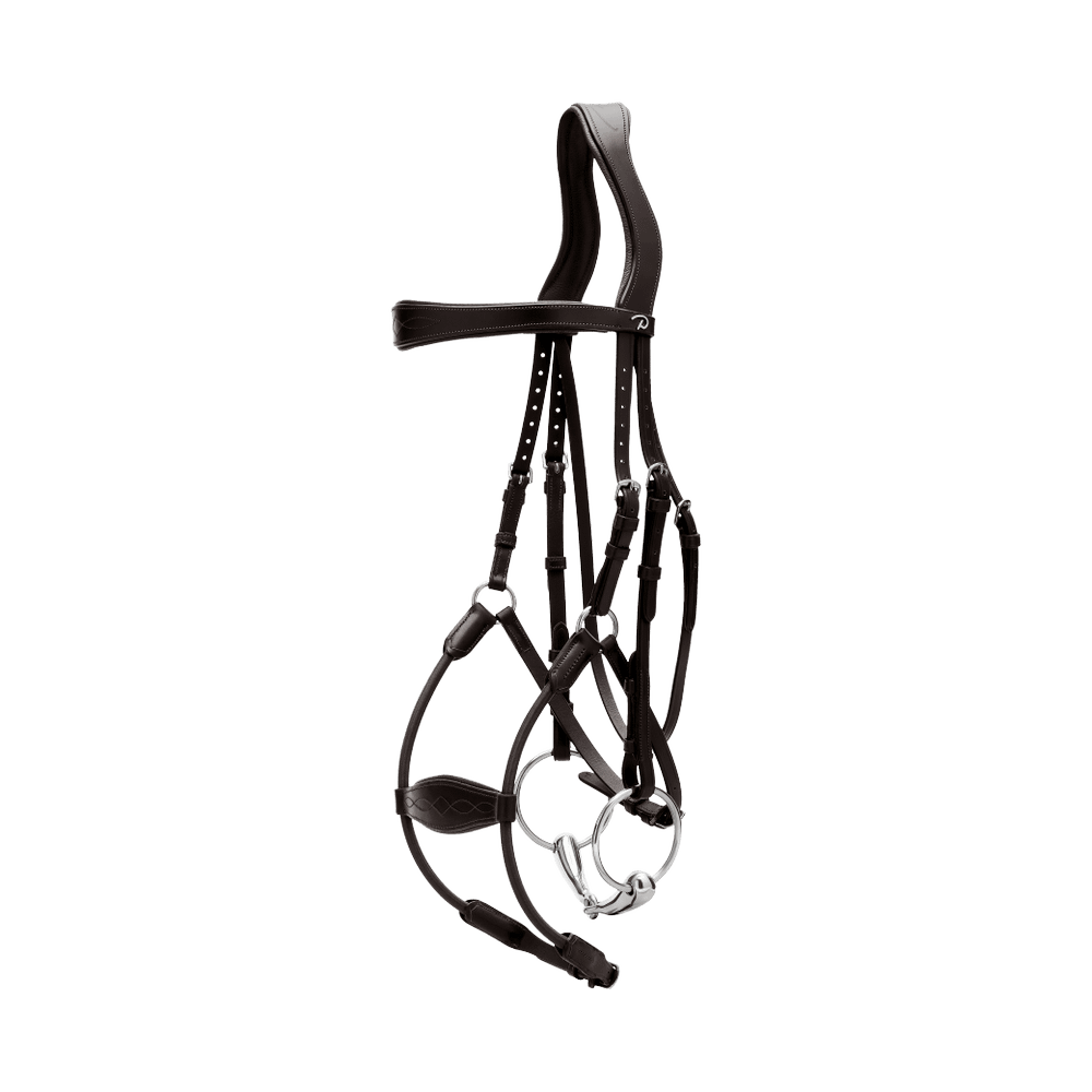 Dy'on New English Collection Elastic Hybrid Bridle - Equiluxe Tack
