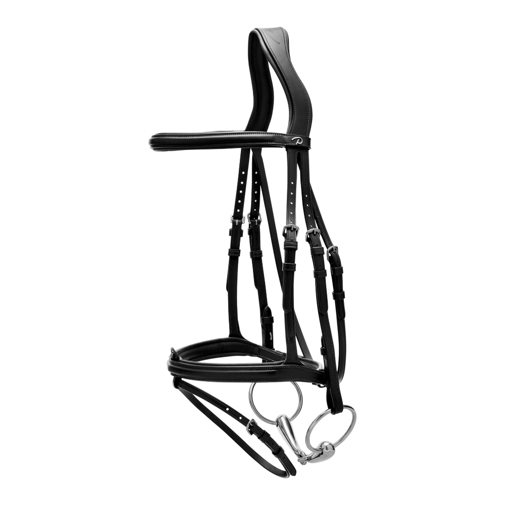 Dy'on New English Collection Flash Noseband Bridle - Equiluxe Tack