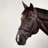 Dy'on New English Collection Flash Noseband Bridle - Equiluxe Tack