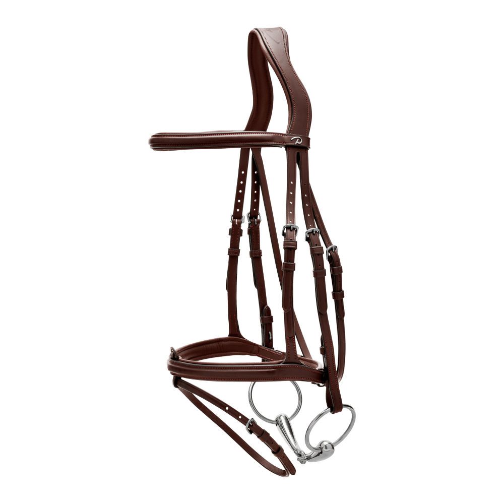 Dy'on New English Collection Flash Noseband Bridle - Equiluxe Tack