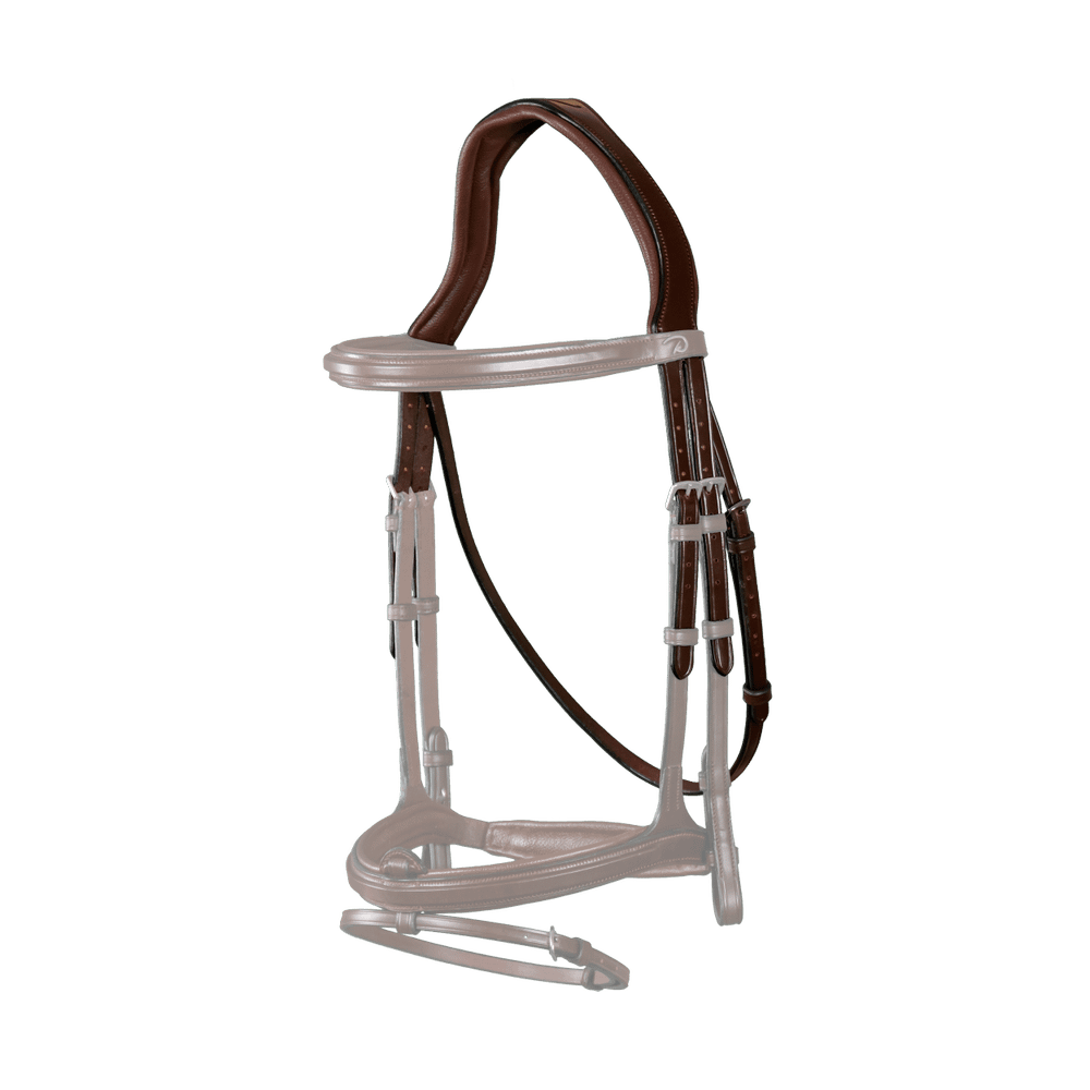 Dy'on New English Collection Headpiece With Throat Latch - Equiluxe Tack