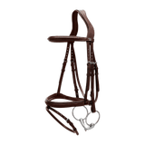 Dy'on New English Collection Plaited Flash Noseband Bridle - Equiluxe Tack