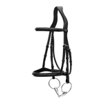 Dy'on New English Collection Plaited Noseband Bridle - Equiluxe Tack