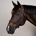 Dy'on New English Collection Plaited Noseband Bridle - Equiluxe Tack