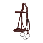 Dy'on New English Collection Plaited Noseband Bridle - Equiluxe Tack