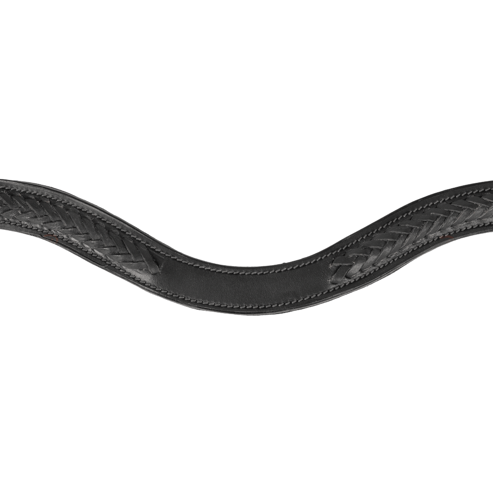 Dy'on New English Collection Plaited V-Shaped Browband - Equiluxe Tack
