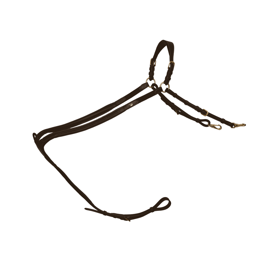 Dy'on Plaited Bridge Breastplate Full - Equiluxe Tack