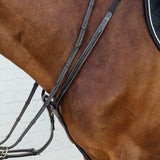 Dy'on Plaited Bridge Breastplate Full - Equiluxe Tack