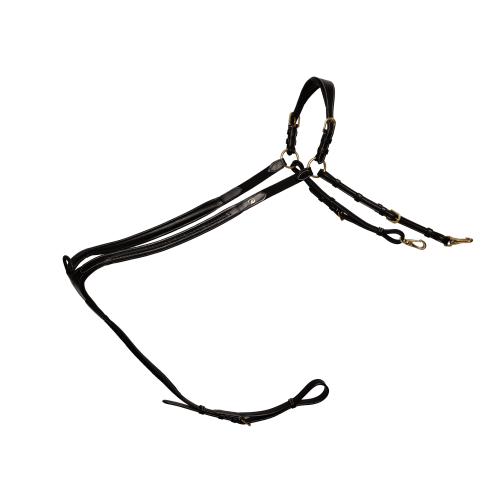Dy'on Plaited Bridge Breastplate Full - Equiluxe Tack
