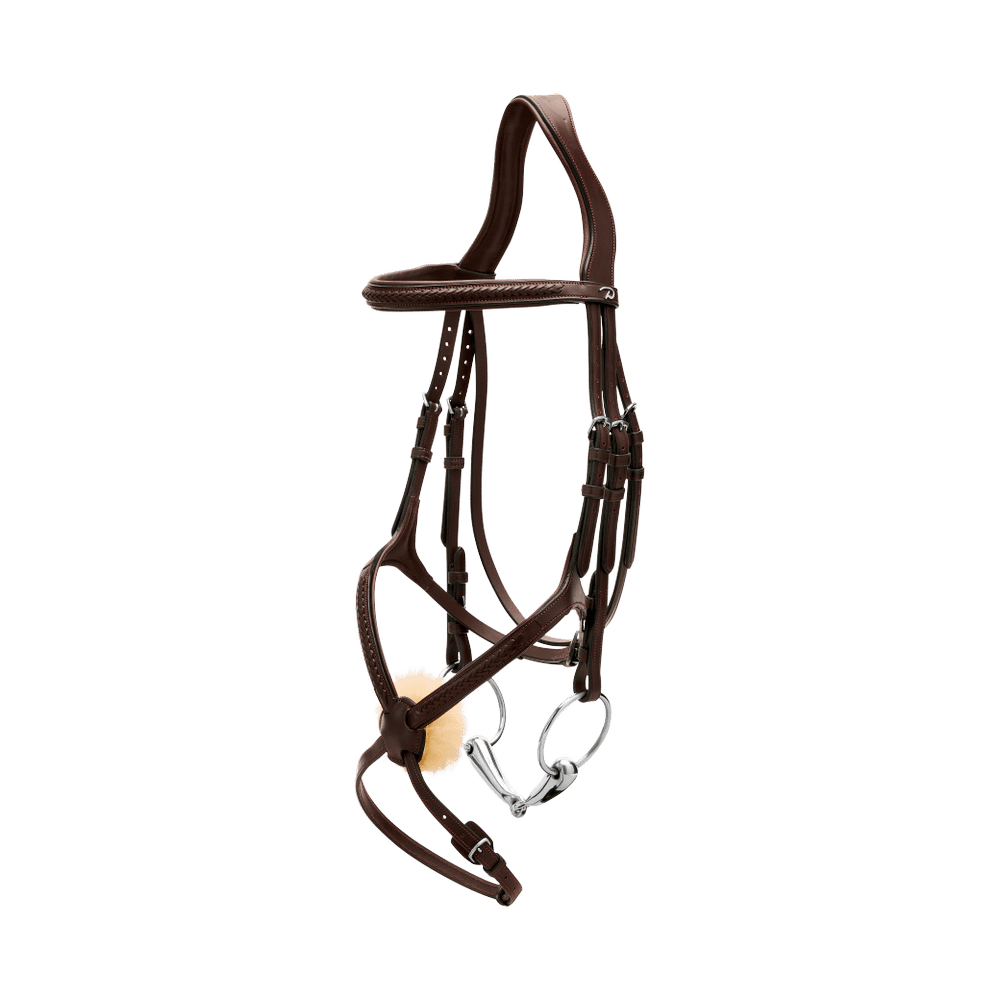 Dy'on Plaited Figure 8 Noseband Bridle New English Collection - Equiluxe Tack
