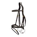 Dy'on Plaited Flash Noseband Bridle Full D Collection - Equiluxe Tack