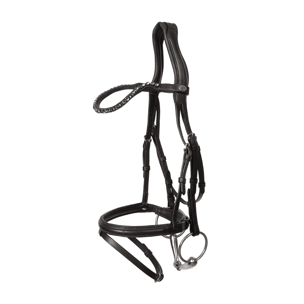Dy'on Soft Collection Medium Flash Noseband Bridle - Equiluxe Tack