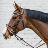 Dy'on Soft Collection Medium Flash Noseband Bridle - Equiluxe Tack