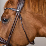 Dy'on Soft Collection Round Stitched Large Crank Noseband Bridle - Equiluxe Tack