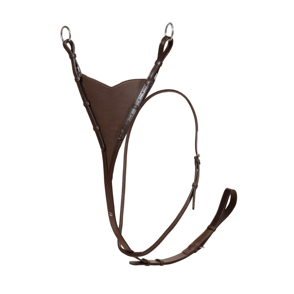 Dy'on Soft Leather Bib Martingale New English Collection - Equiluxe Tack