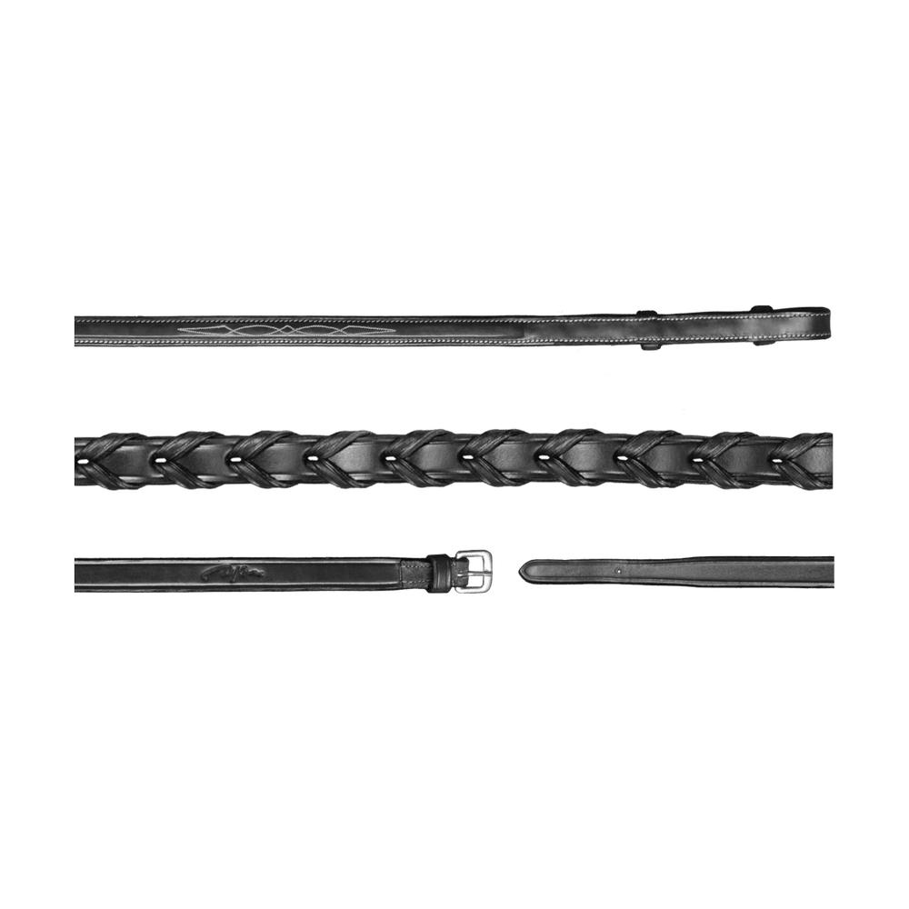 Dy'on US Collection 5/8" Laced Reins - Equiluxe Tack