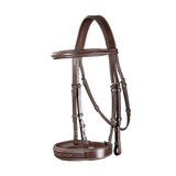 Dy'on US Collection Wide Noseband Hunter Bridle - Equiluxe Tack