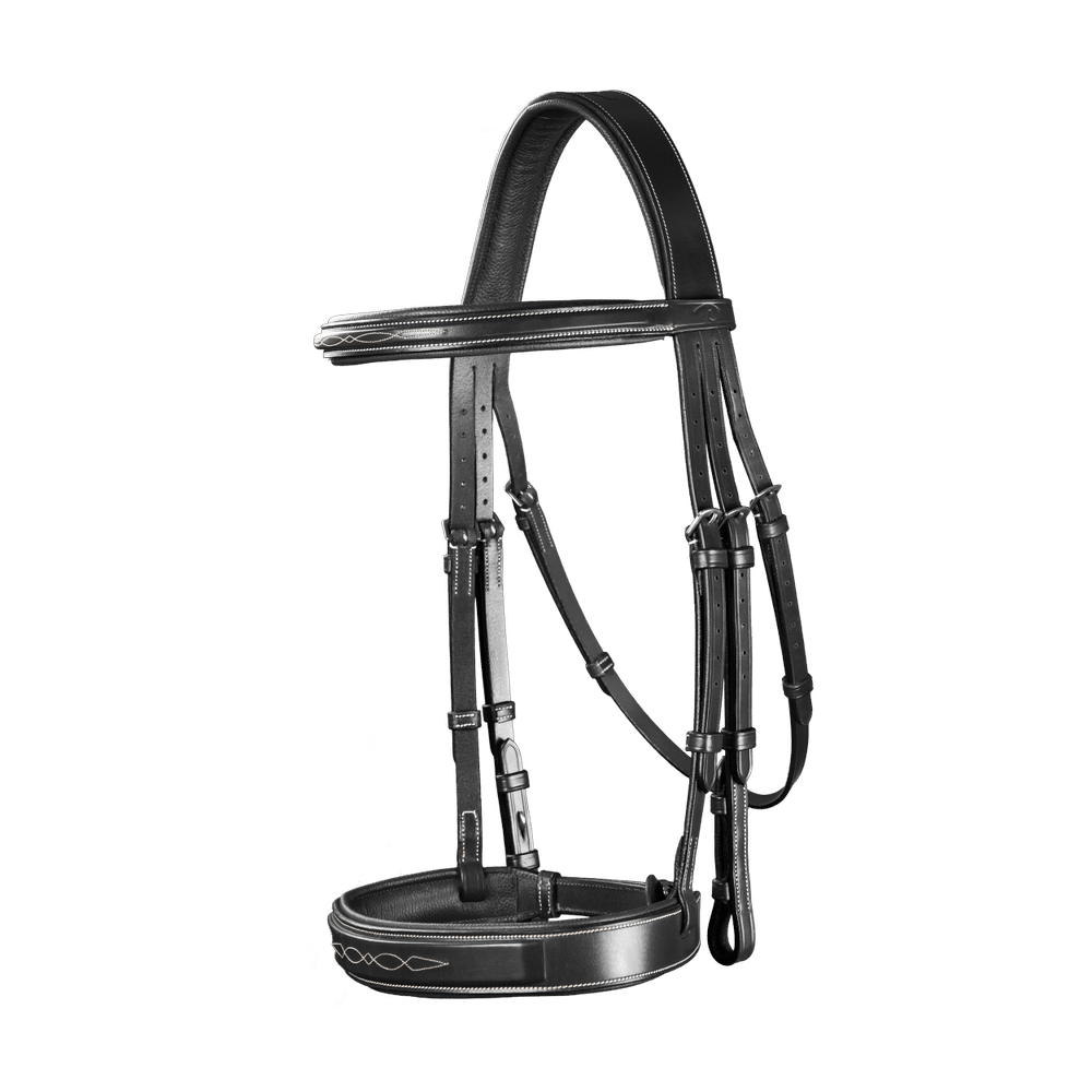 Dy'on US Collection Wide Noseband Hunter Bridle - Equiluxe Tack
