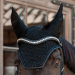 Dy'on White Swarovski V-Shaped Browband New English Collection - Equiluxe Tack