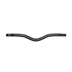 Dy'on White Swarovski V-Shaped Browband New English Collection - Equiluxe Tack