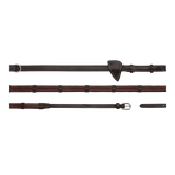 Dy'on Working Collection 1/2" Howlett Rubber Reins - Equiluxe Tack